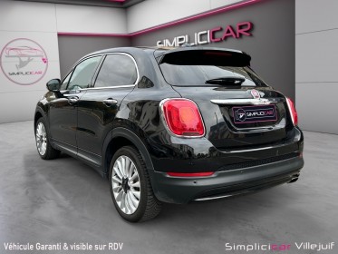Fiat 500x 1.4 multiair 140 ch lounge, radar ar, sellerie cuir, garantie 12 mois. occasion simplicicar villejuif  simplicicar...