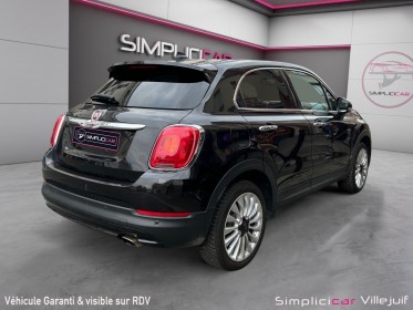 Fiat 500x 1.4 multiair 140 ch lounge, radar ar, sellerie cuir, garantie 12 mois. occasion simplicicar villejuif  simplicicar...