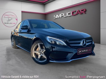 Mercedes classe c 220 d 9g-tronic sportline régulateur de vitesse  / siège électriques / camera de recul / garantie 12...