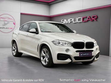 Bmw x6 e71 lci xdrive40d 313ch m sport caméra arr / toit ouvrant / sièges chauffant alcantara occasion simplicicar veauche...