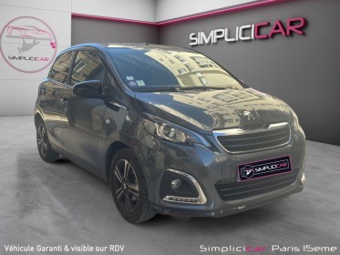 Peugeot 108 vti 72ch bvm5 gt line occasion paris 15ème (75) simplicicar simplicibike france