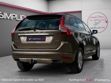 Volvo xc60 d4 181 ch momentum geartronic attelage radar av ar garantie 12 mois occasion simplicicar poitiers simplicicar...