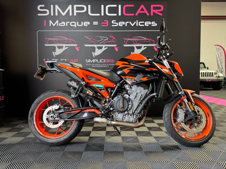 Ktm duke 890 gp shifter garantie 12 mois occasion simplicicar mery-sur-oise simplicicar simplicibike france