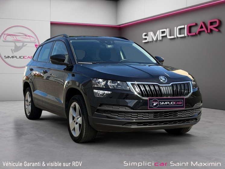Skoda karoq 1.6 tdi 116 ch dsg7 business / entretien complet skoda occasion simplicicar st-maximin simplicicar simplicibike...