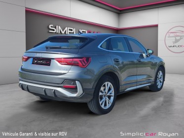Audi q3 sportback 35 tdi 150 ch s tronic 7 s line garantie 12 mois/entretiens complet audi occasion simplicicar royan...