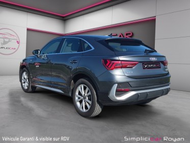 Audi q3 sportback 35 tdi 150 ch s tronic 7 s line garantie 12 mois/entretiens complet audi occasion simplicicar royan...