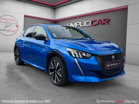 Peugeot 208 1.5 bluehdi gt line 100 ch ss  || garantie 12 mois || occasion osny simplicicar simplicibike france