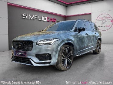 Volvo xc90 t8 twin engine 30387ch 7pl r-design occasion simplicicar vaucresson simplicicar simplicibike france