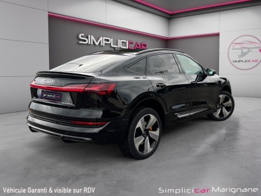 Audi e-tron sportback 55 quattro 408 ch s line toit ouvrant sieges elec chauffants alcantara garantie occasion simplicicar...