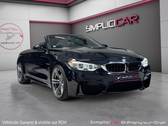 Bmw m4 cabriolet f83 431 ch dkg7 origine france/  entretien bmw/ garantie 12mois occasion simplicicar bretigny-sur-orge...