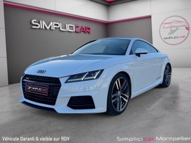 Audi tt coupe 2.0 tfsi 230ch quattro s tronic 6 s line occasion montpellier (34) simplicicar simplicibike france