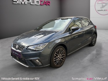 Seat ibiza 1.0 ecotsi 115 ch s/s bvm6 fr, radar av/ar, caméra ar, apple carplay, siège chauffant, garantie 12 mois....