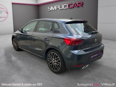 Seat ibiza 1.0 ecotsi 115 ch s/s bvm6 fr, radar av/ar, caméra ar, apple carplay, siège chauffant, garantie 12 mois....