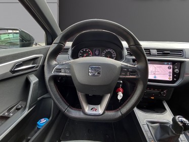 Seat ibiza 1.0 ecotsi 115 ch s/s bvm6 fr, radar av/ar, caméra ar, apple carplay, siège chauffant, garantie 12 mois....