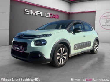 Citroen c3 c3 puretech 83 ss bvm5 shine occasion simplicicar limoges  simplicicar simplicibike france