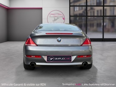 Bmw serie 6 e63 635d 286 ch exclusive a - toit ouvrant - sieges electriques - garantie 12 mois occasion simplicicar les...