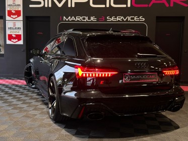 Audi rs6 c8 performance v8 4.0l 630ch - garantie constructeur 2027 - occasion  simplicicar aix les bains simplicicar...