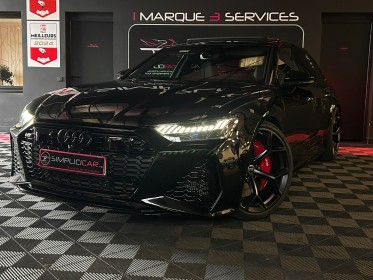 Audi rs6 c8 performance v8 4.0l 630ch - garantie constructeur 2027 - occasion  simplicicar aix les bains simplicicar...