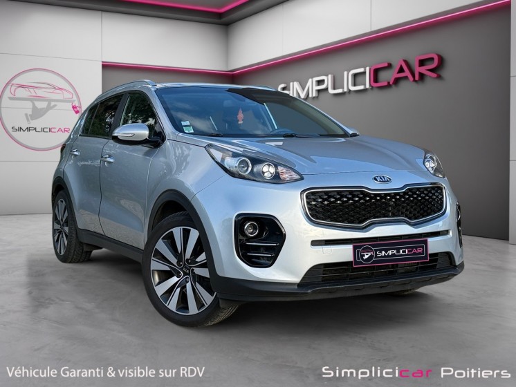 Kia sportage 1.7 crdi 141 isg 4x2 dct7 premium carplay toit ouvrant panoramique attelage garantie 12 mois occasion...