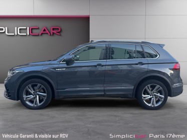 Volkswagen tiguan 1.4 ehybrid 245ch dsg6 r-line exclusive occasion paris 17ème (75)(porte maillot) simplicicar simplicibike...