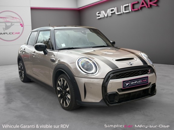 Mini hatch 5 portes cooper s 178 ch edition premium plus caméra de recul harman kardon garantie 12 mois occasion simplicicar...