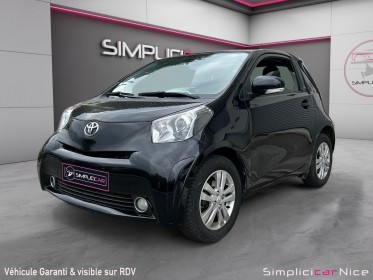 Toyota iq iconic 4 places / boite automatique / edition spécial haut de gamme occasion  simplicicar nice - pfvauto...
