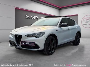 Alfa romeo stelvio my23 2.2 210 ch q4 at8 competizione -  gris panarea mat/suivi alfa romeo - garantie constructeur occasion...