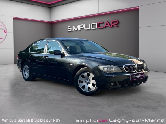 Bmw serie 7 e65/66 730d a - sieges electriques en cuir - gps - radars av et ar occasion simplicicar lagny  simplicicar...
