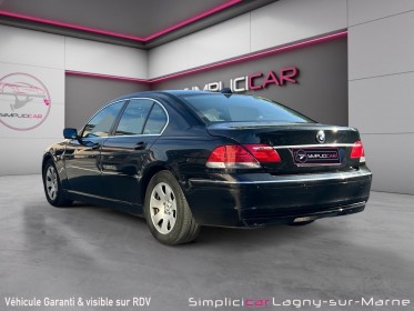 Bmw serie 7 e65/66 730d a - sieges electriques en cuir - gps - radars av et ar occasion simplicicar lagny  simplicicar...