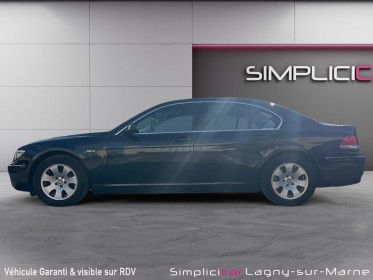 Bmw serie 7 e65/66 730d a - sieges electriques en cuir - gps - radars av et ar occasion simplicicar lagny  simplicicar...