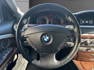 Bmw serie 7 e65/66 730d a - sieges electriques en cuir - gps - radars av et ar occasion simplicicar lagny  simplicicar...
