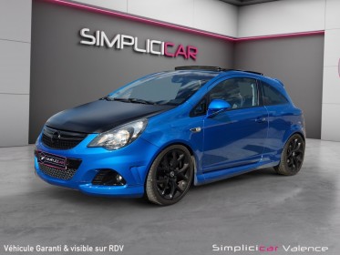 Opel corsa 1.6 turbo - 192 ch opc toit ouvrant bacquets recaro suspensions sport revision a jour occasion simplicicar valence...