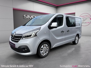 Renault trafic fourgon 2l dci 170ch energy edc grand confort - 6 places - attelage - radar de recul occasion simplicicar...