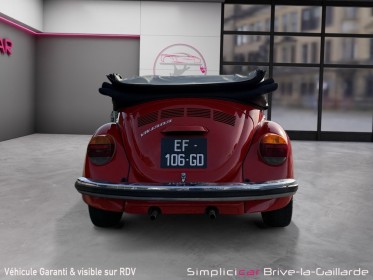 Volkswagen coccinelle cabriolet 1302 1.6 50cv karmann occasion simplicicar brive la gaillarde  simplicicar simplicibike france