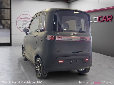 Simplici s1 5.8 kw autonomie 110 km véhicule electrique neuf sans permis dés 14 ans caméra de recul garantie...