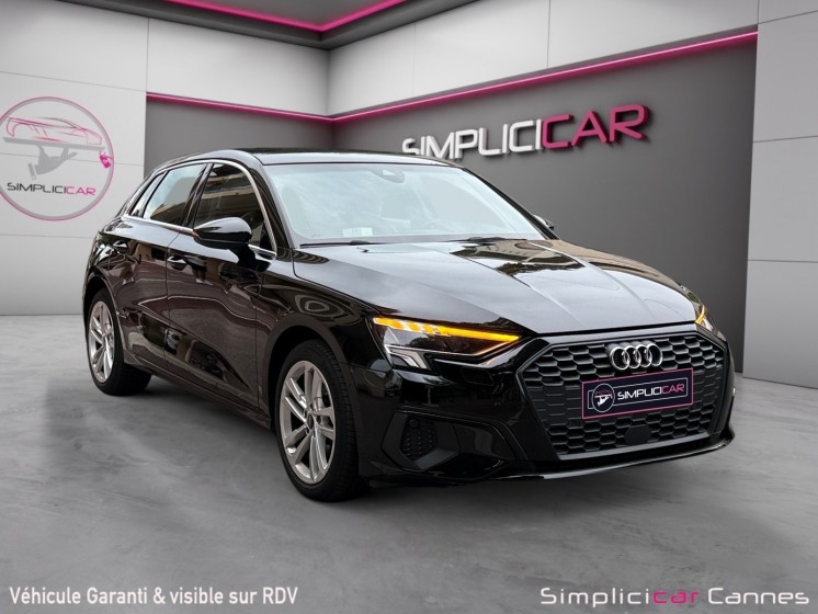 Audi a3 sportback 35 tfsi mild hybrid 150 s tronic 7 design luxe occasion cannes (06) simplicicar simplicibike france Audi a3 sportback 35 tfsi mild hybrid 150 s tronic 7 design luxe occasion cannes (06) simplicicar simplicibike france