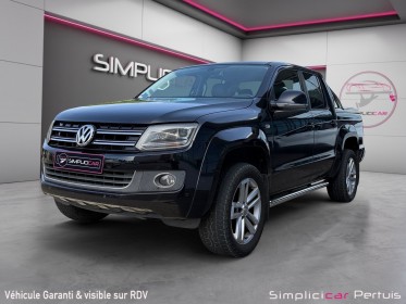 Volkswagen amarok double cabine 2.0 tdi 180 fap 4motion garantie 12 mois occasion simplicicar pertuis  simplicicar...