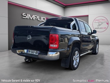 Volkswagen amarok double cabine 2.0 tdi 180 fap 4motion garantie 12 mois occasion simplicicar pertuis  simplicicar...