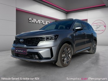 Kia sorento 1.6 t-gdi 7pl hybride rechargeable 265 ch 4x4 design garantie contructeur caméra/sièges chauffants ventilés......