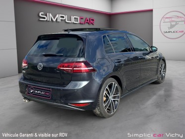 Volkswagen golf 2.0 l tdi 184 ch dsg6 gtd caméra de recul toit ouvrant révisée garantie 12 mois distribution faite...