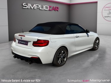 Bmw serie 2 cabriolet f23 m240i 340 ch harman kardon camera sièges chauffants garantie 12 mois occasion simplicicar...