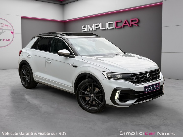 Volkswagen t-roc r 2.0 tsi 300 dsg7 4motion - toit ouvrant - siège chauffant - caméra - beats audio - garantie 12 mois... Volkswagen t-roc r 2.0 tsi 300 dsg7 4motion - toit ouvrant - siège chauffant - caméra - beats audio - garantie 12 mois...