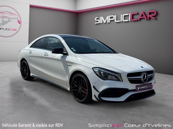 Mercedes classe cla 45 mercedes-amg speedshift dct amg 4matic occasion simplicicar coeur d'yvelines - auto expo 78...