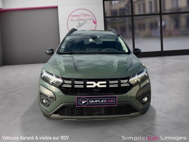 Dacia jogger tce 110 7 places extreme  / attelage  garantie 12 mois occasion simplicicar limoges  simplicicar simplicibike...