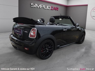 Mini cooper jcw cabriolet 1.6 211 ch r57 occasion  simplicicar nice - pfvauto simplicicar simplicibike france