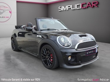 Mini cooper jcw cabriolet 1.6 211 ch r57 occasion  simplicicar nice - pfvauto simplicicar simplicibike france