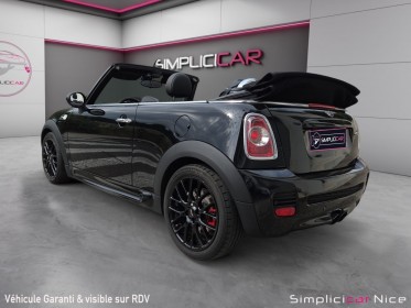 Mini cooper jcw cabriolet 1.6 211 ch r57 occasion  simplicicar nice - pfvauto simplicicar simplicibike france