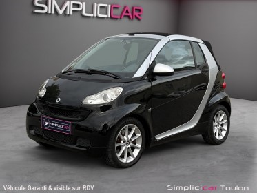 Smart fortwo 1.0 mhd 71cv cabriolet - bva - garantie 12 mois occasion simplicicar toulon est simplicicar simplicibike france