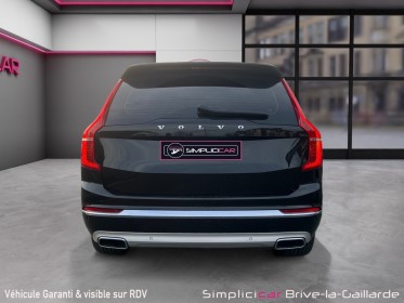 Volvo xc90 b5 awd 235 ch geartronic 8 7pl inscription luxe - garantie 12 mois occasion simplicicar brive la gaillarde ...