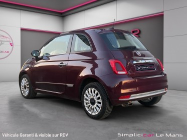 Fiat 500 serie 6 euro 6d 1.2 69 ch eco pack lounge garantie 12 mois occasion simplicicar le mans simplicicar simplicibike...